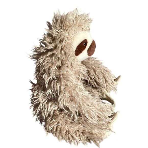 Wild Republic Sloth Plush 18" Shaggy 3 Toed Tan Stuffed Animal Toy Jungle Zoo - Picture 2 of 14